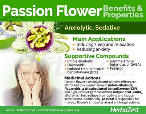 passion fruit flower tea benefits